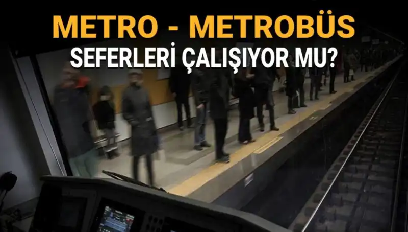 İstanbul’da Toplu Taşımada Son Durum: Metrobüs ve Metro Seferleri Hakkında Bilmeniz Gerekenler