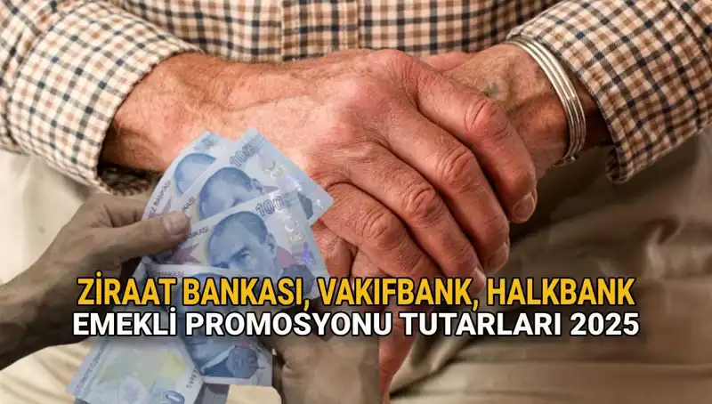 Kamu Bankalarından Emeklilere Müjde! 2025 Promosyonları Açıklandı