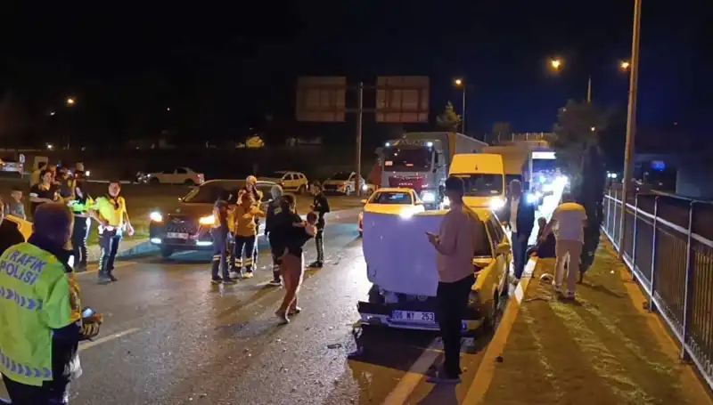 Otoyolda Şok Edici Kaza: İki Çocuk da Yaralandı!