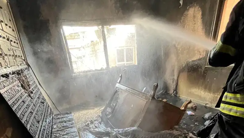 Mersin’deki Apartman Dairesinde Çıkan Yangın Korkuttu, Heyecan Dolu Anlar Yaşandı!