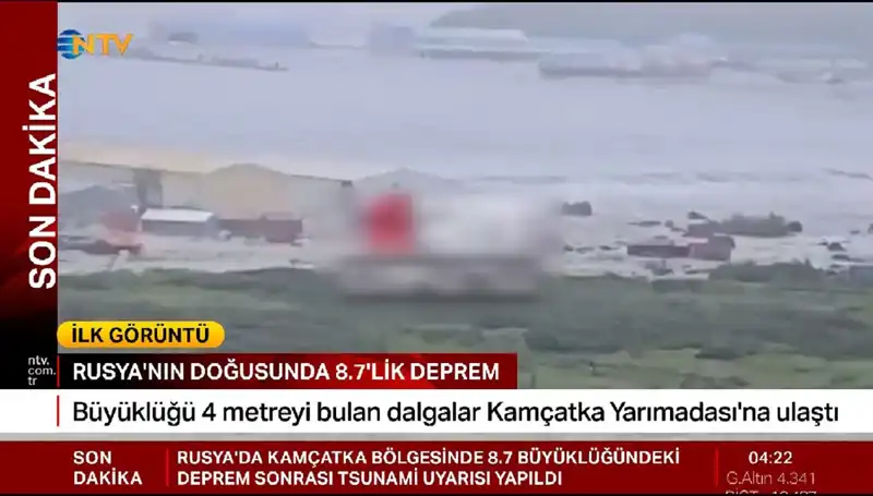 Kamçatka Kıyılarında İlk Tsunami Dalgaları: Tüm Detaylarıyla Açıklıyoruz