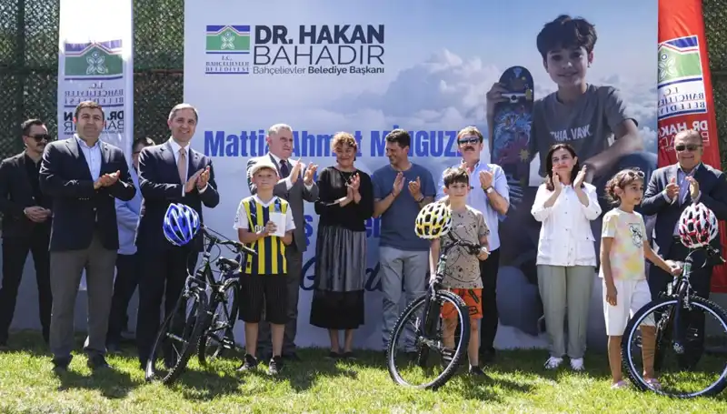 Bahçelievler'de Mattia Ahmet Minguzzi Skate Parkı Açılışıyla Gençlere Yeni Bir Soluk Geldi