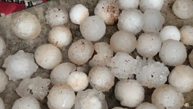 Şanlıurfa'da Tüm Gözleri Açık Kılan Dolu Yağışı!