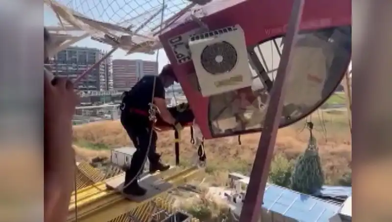 Kule Vinç Devrildi! Operatör Anlık Korku Yaşadı ve Neyle Yüzleşti?