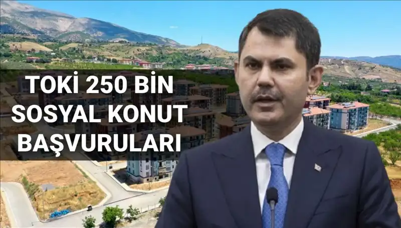 2025’te TOKİ ile 250 Bin Sosyal Konut: Başvuru Tarihleri Açıklandı!