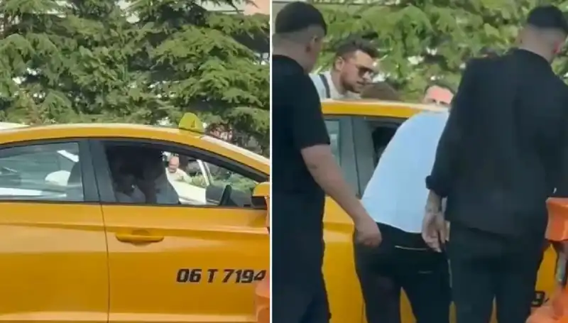 Trafikte Tansiyon Yükseldi: Taksi Şoförüne Yumruk Atan Adam Gözaltına Alındı