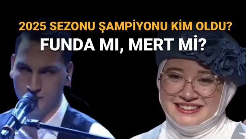 O Ses Türkiye 2025 Şampiyonunun Belli Olması Heyecan Yarattı!